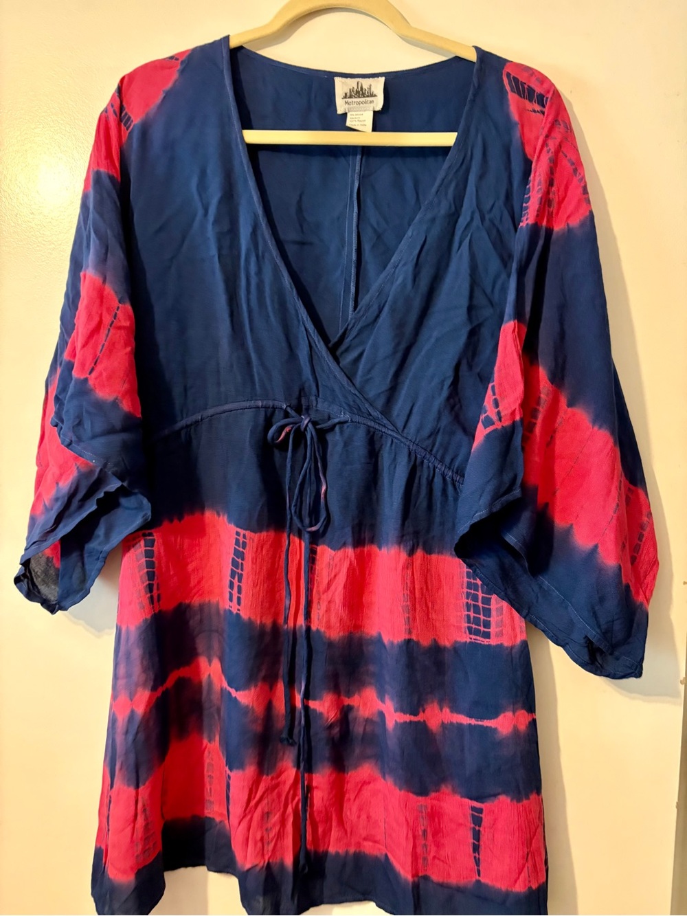 4/$25 Metropolitan Rayon Cover up— Deep Navy